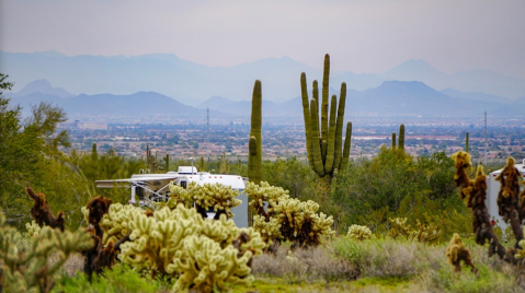 White Tank Mountain Regional Park Family Campground In Arizona Is The Size Of A Small Town