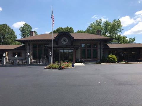 Eat Delicious Steaks Inside A Restored Train Station At The Station Restaurant In Connecticut