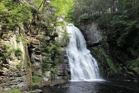 You'll Find Waterfalls Around Every Bend At Bushkill Falls In Pennsylvania