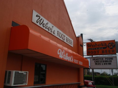 Order Some Of The Best Burgers In Oklahoma At Weber’s Root Beer, A Ramshackle Hamburger Stand