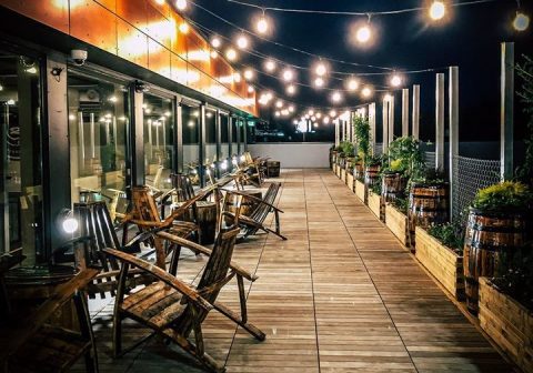 A Scenic Rooftop Beer Garden In Connecticut, Area Two Is A Wonderful Place To Relax