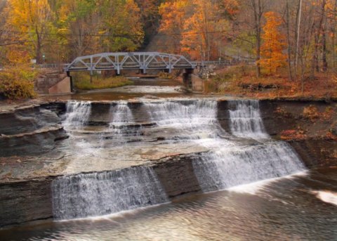 Take This Unforgettable Road Trip To Experience Some Of Greater Cleveland's Most Impressive Caves And Waterfalls