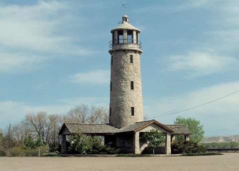 Visit The Dazzling Lake Minatare In Western Nebraska To See This Unique Lighthouse