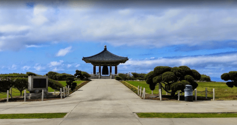 The Picturesque Park In Southern California With Stunning Ocean Views And A Towering 12-Foot Tall Korean Friendship Bell Is A Magnificent Sight To See