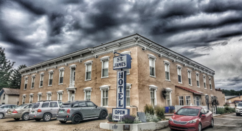 Stay Overnight In A 148-Year-Old Hotel That's Said To Be Haunted At The St. James Hotel In New Mexico