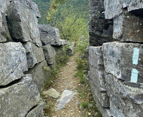 Hike Through Otherworldly Rock Formations On Furnace Mountain Trail In Virginia