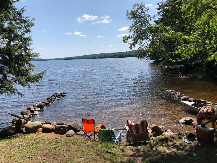 Cranberry Lake campground in new york