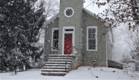 This Old Country Church Is Now A Cozy Place To Stay The Night In Maryland