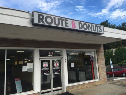 Just Off The Virginia Interstate, Route 8 Donut Shop Sells Old-Fashioned Donuts That Sell Out Before Noon