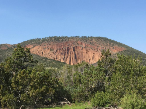 Hike To The Eroded Remnants Of An Ancient Volcano On Red Mountain Trail In Arizona