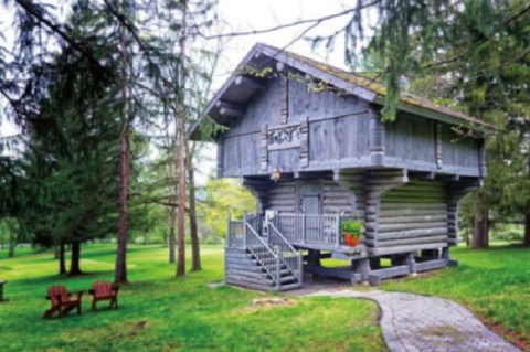 Fall Asleep In A Remote Scandinavian Cabin Treehouse In Pennsylvania