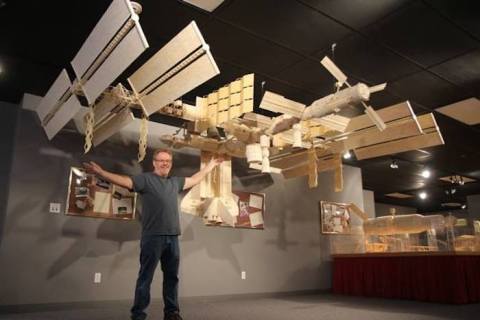 Seven Million Matchsticks Make Up The Remarkable Creations At Iowa's Matchstick Marvels