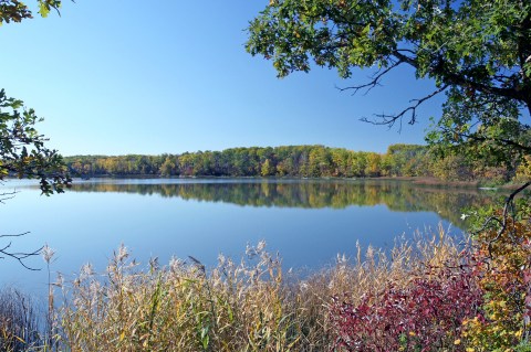 North Dakota's Turtle Mountains Are Absolutely Stunning In The Colors Of Fall