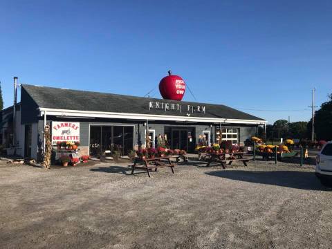 Pick Apples And Enjoy Homemade Food At Knight Farm In Rhode Island, A Perfect Fall Day Trip Destination