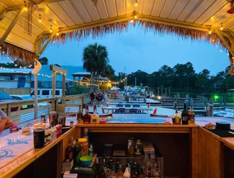 DaBayou Bar And Grill In Ocean Springs, Mississippi Offers Open-Air Dining On The Bayou