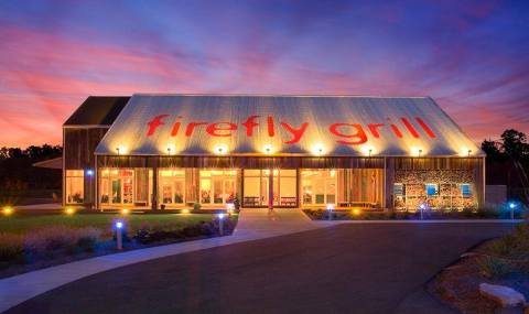 Cut Into A Perfectly Grilled Steak At Firefly Grill In Illinois