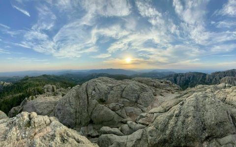 You'll Feel Like You're On Top Of The World When You Reach The End Of Little Devils Tower Spur Trail In South Dakota