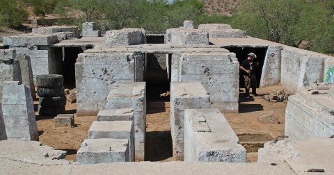 Visit These 11 Creepy Ghost Towns In Arizona At Your Own Risk