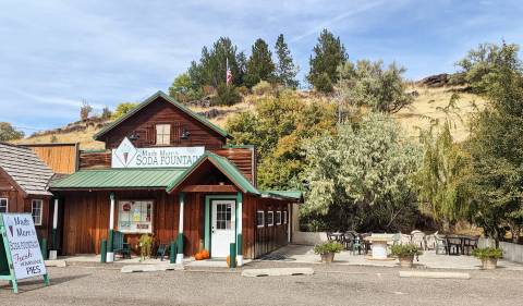 A Stop At Mads Merc & Soda Fountain In Albion, Idaho Is Worth It For The Homemade Ice Cream Alone