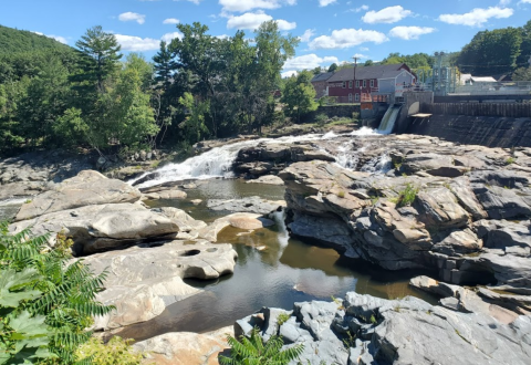 The Glacial Potholes At Shelburne Falls In Massachusetts Are A Geological Wonder