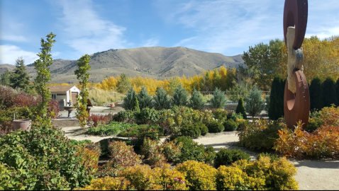 Wander Through The Magical, Otherworldly Sawtooth Botanical Garden In Idaho