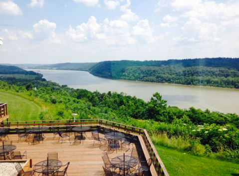 The River Views From The Overlook Restaurant In Indiana Are As Praiseworthy As The Food