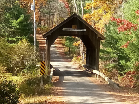 The Beautiful Swamp Meadow Bridge In Rhode Island Is Perfect For Exploring This Fall