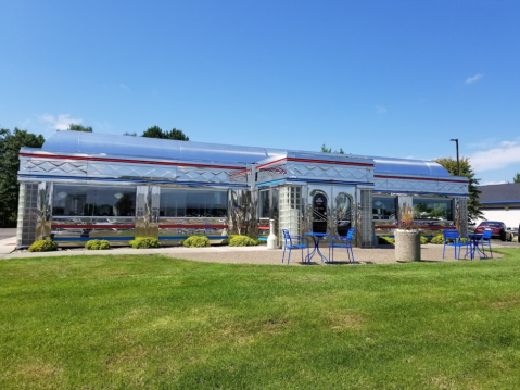 For A Great Meal On The Road, Head On Into 371 Diner, A Retro Eatery In Baxter, Minnesota