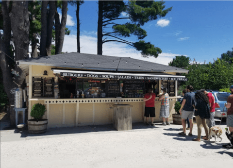 Order Some Of The Best Burgers In Massachusetts At The Bistro Box, A Charming Food Hut