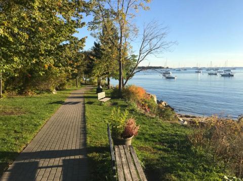 Follow The Shoreline On The Beautifully Unexpected Rockland Harbor Trail In Maine