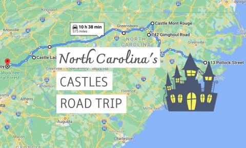 This Road Trip To North Carolina’s Most Majestic Castles Is Like Something From A Fairytale