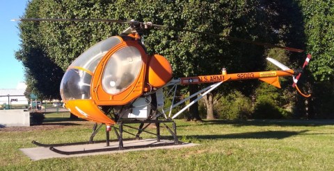 Climb Inside An Old Helicopter At Yadkin County Park, A Memorial Park In North Carolina Dedicated To Veterans