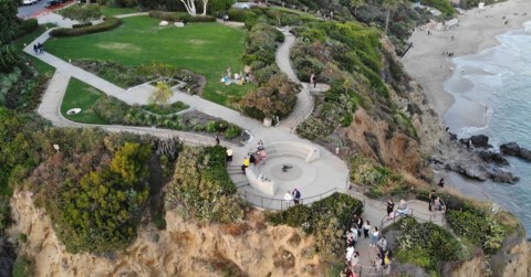 Crescent Bay Point Park Is A Tiny Little-Known Destination In Southern California With An Epic Panoramic View Of The Ocean