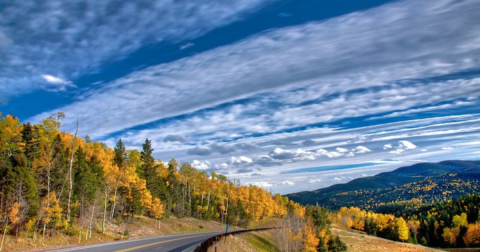 Hop In Your Car And Take Enchanted Circle Scenic Byway For An Incredible 83-Mile Scenic Drive In New Mexico