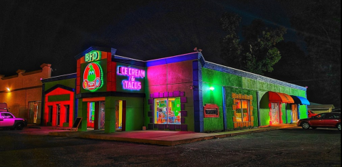 Taco Bout A Big Meal, Bocadillos Serves A Two-Foot Long Burrito In Arkansas