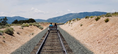 Ride The Rails Through Carson Canyon On A Railbike For A Stunning Journey In Nevada