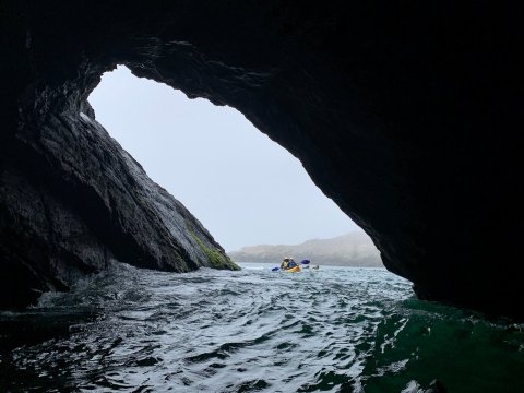 Paddle Into These Otherworldly Sea Caves On The Northern California Coast For A Surreal Experience