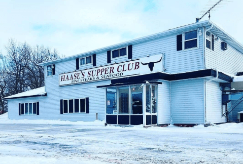 Satisfy Your Inner Carnivore With A Giant 40-Ounce Burger From Haase's Supper Club In Wisconsin   