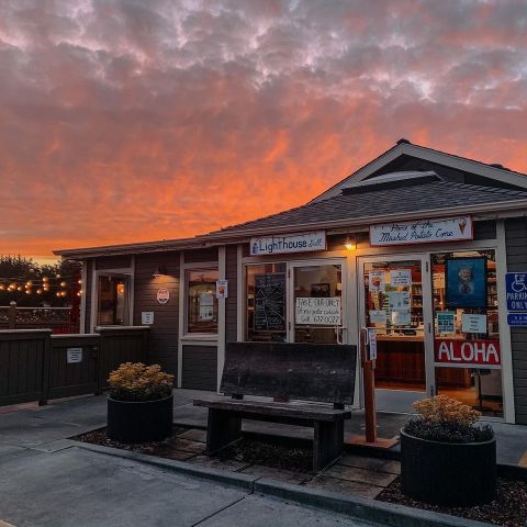 The Savory Waffle Cones At The Lighthouse Grill In Northern California Are Worth The Trip Alone