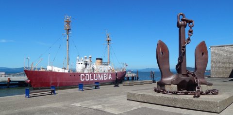 The U.S. Lightship Columbia In Oregon Once Guided Ships Through The Graveyard Of The Pacific