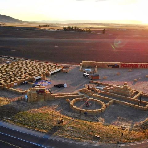 The Burley Straw Maze & Pumpkin Patch In Idaho Is The Ultimate Fall Paradise For Kids