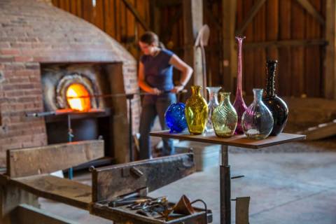 Make Your Very Own Glassware While Honing Your Glassblowing Skills At Hale Farm & Village Near Cleveland