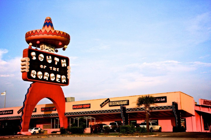 South of the Border Sign South Carolina