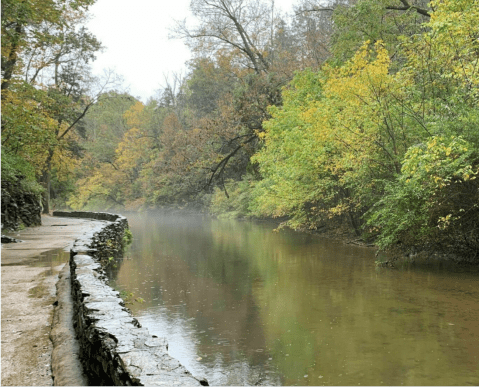 Lace Falls Trail In Virginia's Natural Bridge State Park Features Gorgeous Scenery At Every Turn