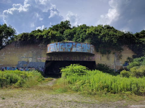 Hike Through A Former World World II Fort In Maine At Battery Steele