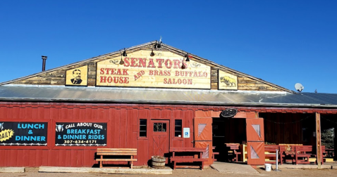 The Steaks And Burgers At Senator's Steakhouse Are A Staple Of Wyoming Cuisine