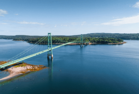 The Only Bridge Connecting Deer Isle To Mainland Maine Has A Fascinating History