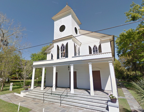 First African Baptist Church Is A Pretty Place Of Worship In South Carolina