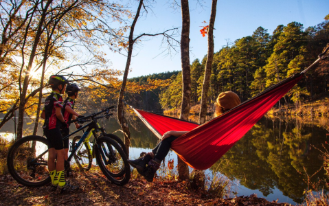 Bikers And Hikers Will Enjoy Northwoods Trail, A Gorgeous Lake Loop In Arkansas