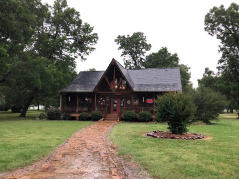 Choose From Hundreds Of Fabrics And Quilt Kits At The Two-Story Log Cabin Quilt Shop In Oklahoma